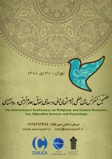 نحوه ارسال مقاله به هفتمین کنفرانس بین المللی پژوهشهای دینی و اسلامی، حقوق، علوم تربیتی و روانشناسی