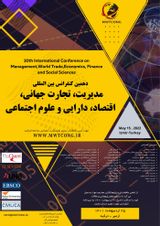 چاپ مقاله در دهمین کنفرانس بین المللی مدیریت، تجارت جهانی، اقتصاد، دارایی و علوم اجتماعی